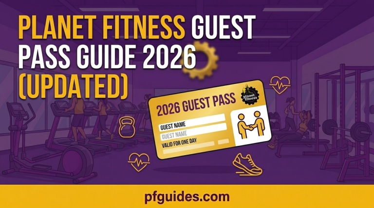 Planet Fitness Guest Pass