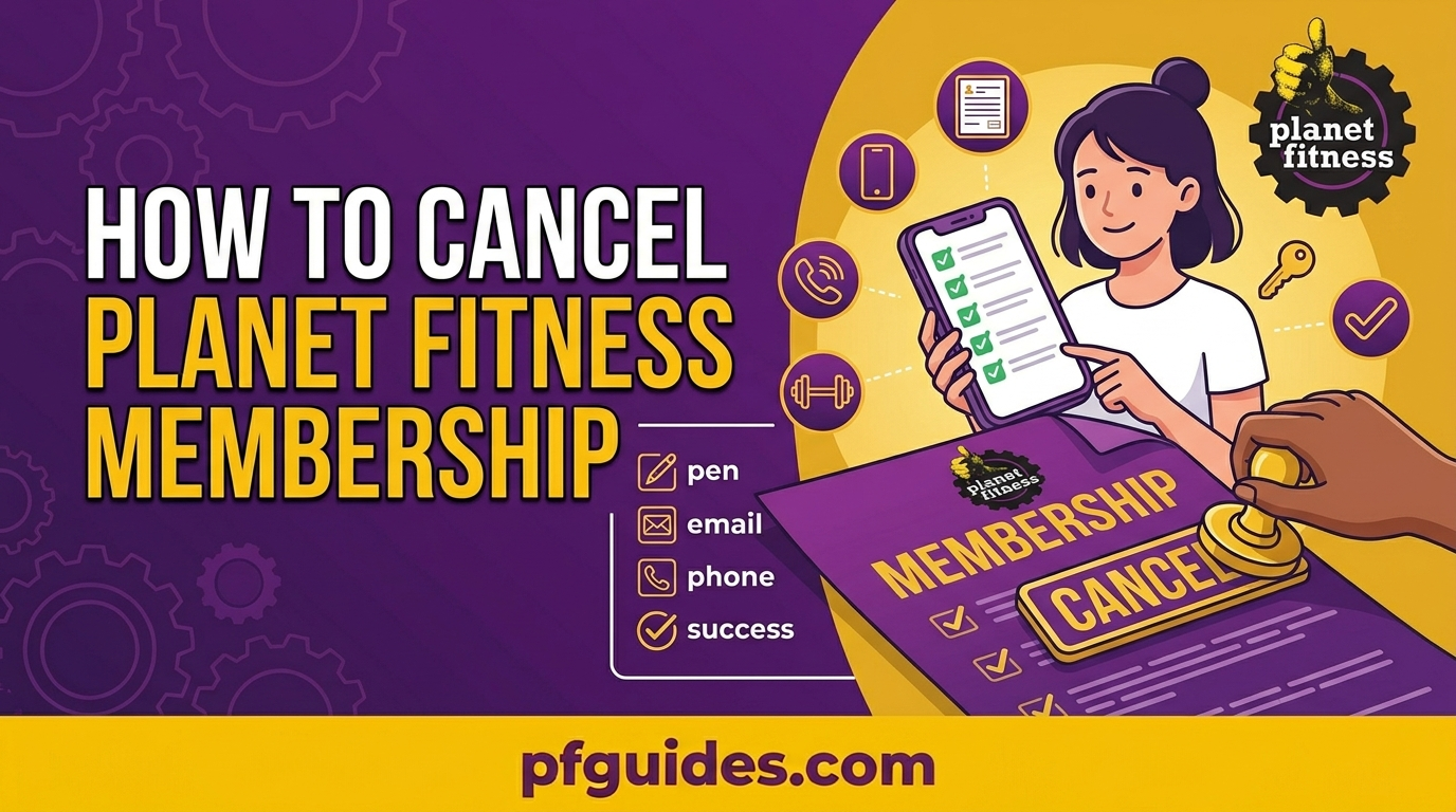 how to cancel planet fitness membership