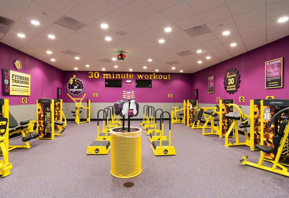 Planet Fitness 30-minutes workout facility