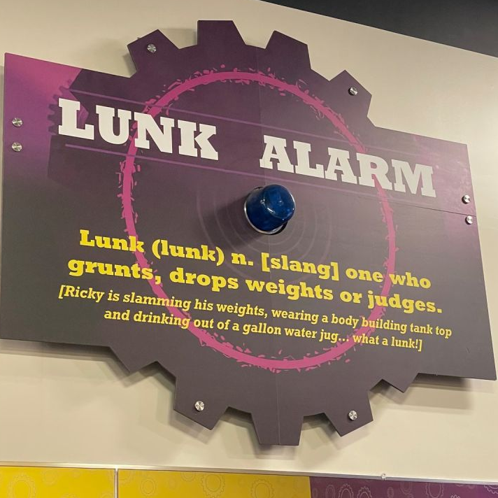 Lunk Alarm at Planet Fitness