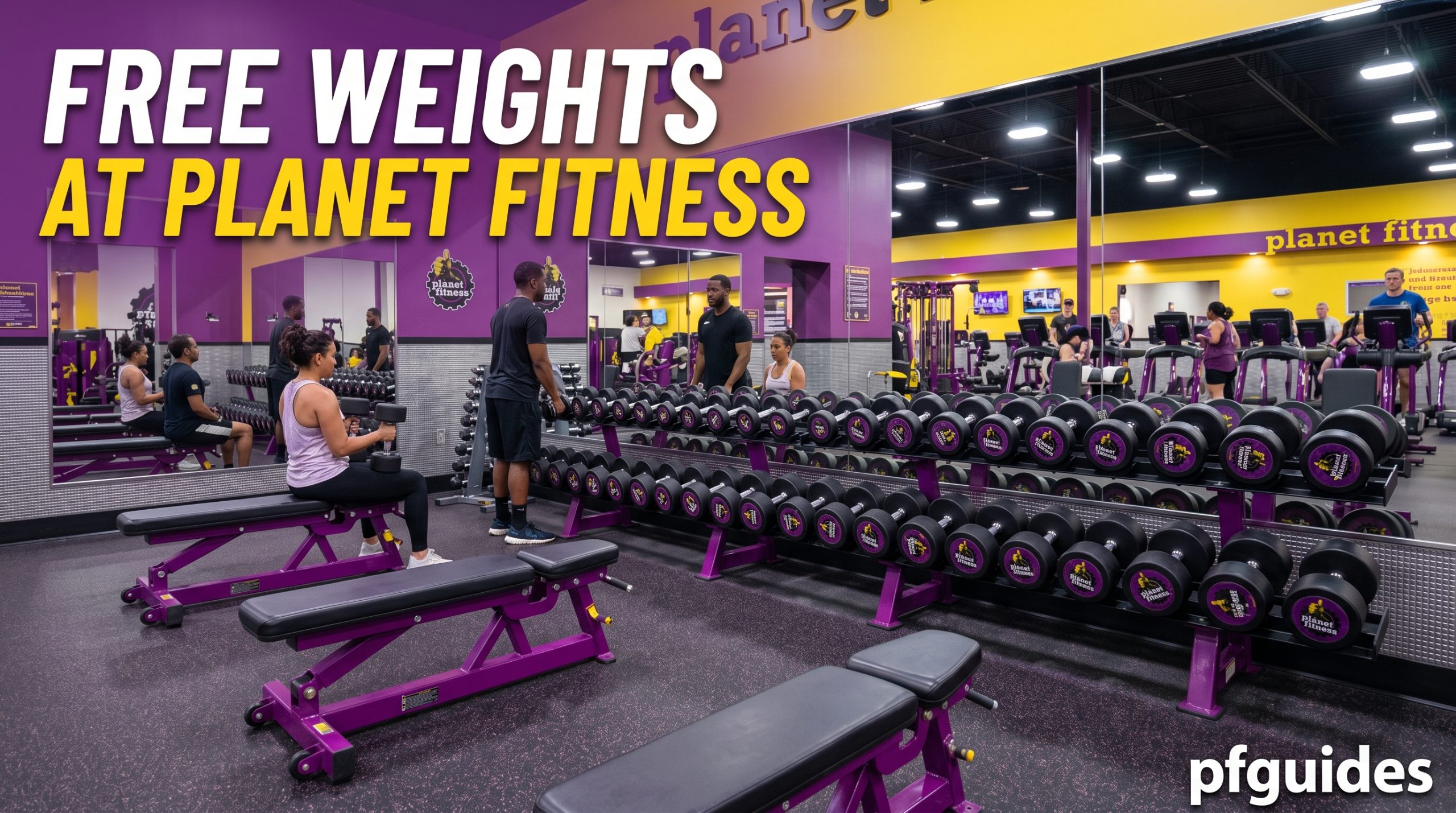 Free Weights at Planet Fitness