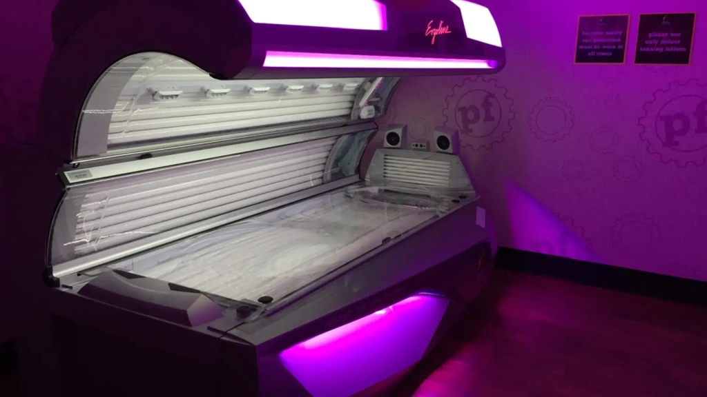 Tanning Bed at Planet Fitness