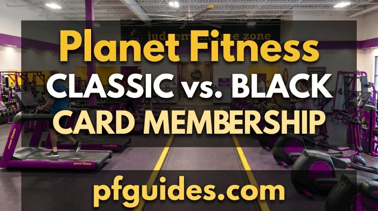 Planet Fitness Classic vs. Black Card Membership