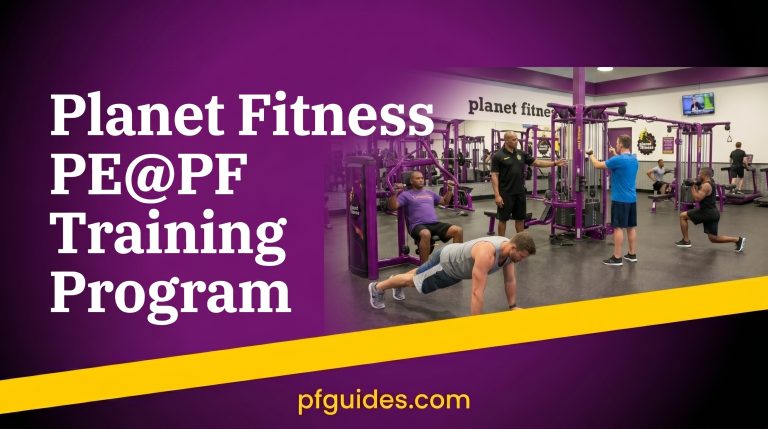 Planet Fitness PE@PF Training Program