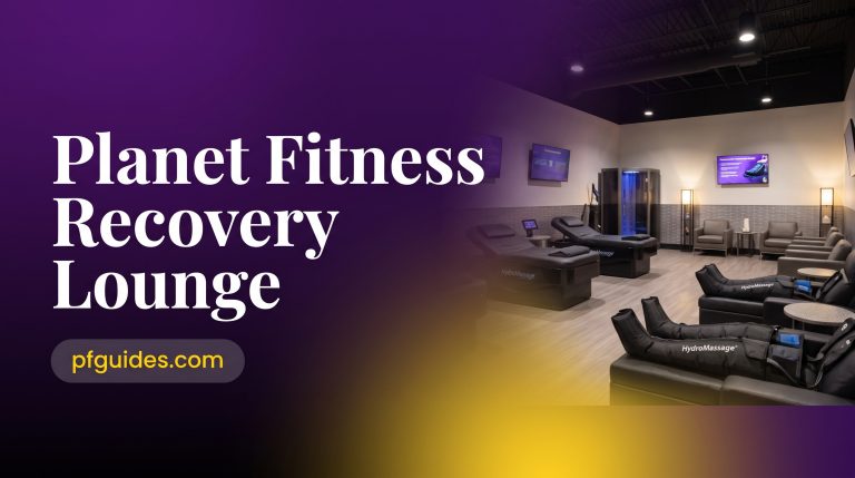 Planet Fitness Recovery Lounge