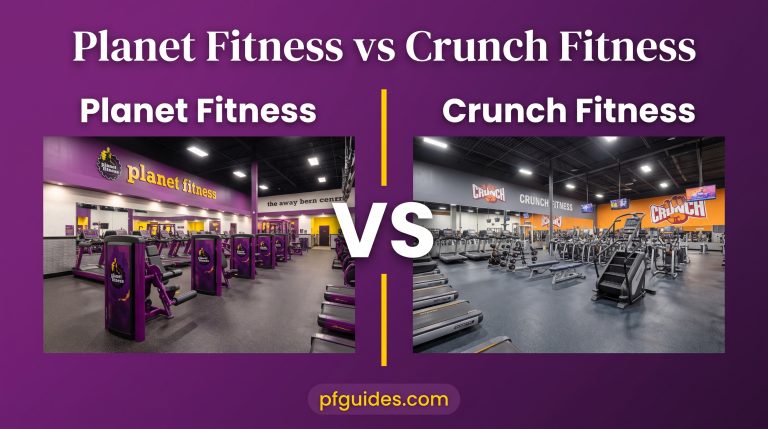 Planet Fitness vs Crunch Fitness