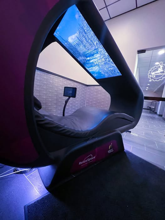 Planet Fitness Wellness Pod screen view