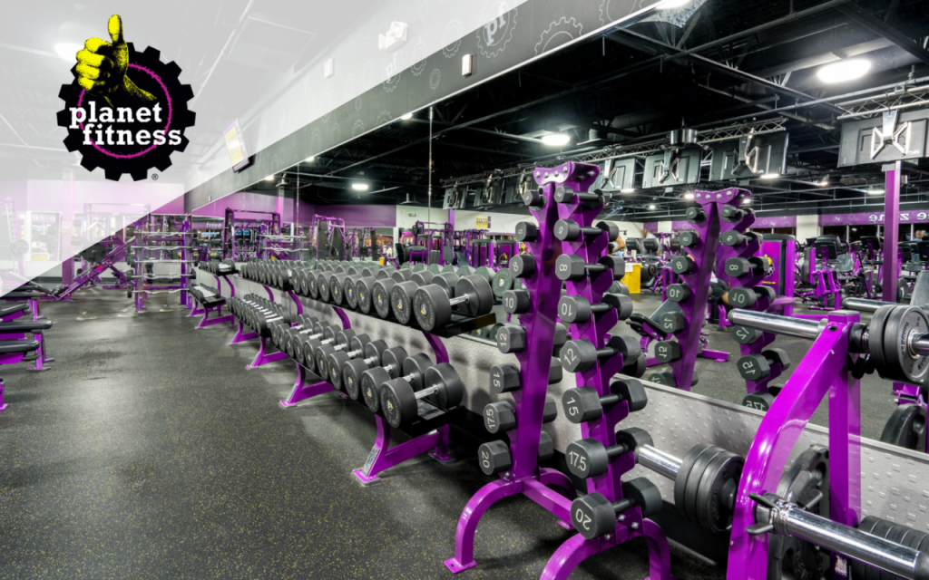 Planet Fitness weight room